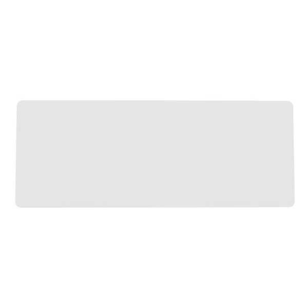 Billede af Blanke hvide plastkort 54x140mm. 70102018