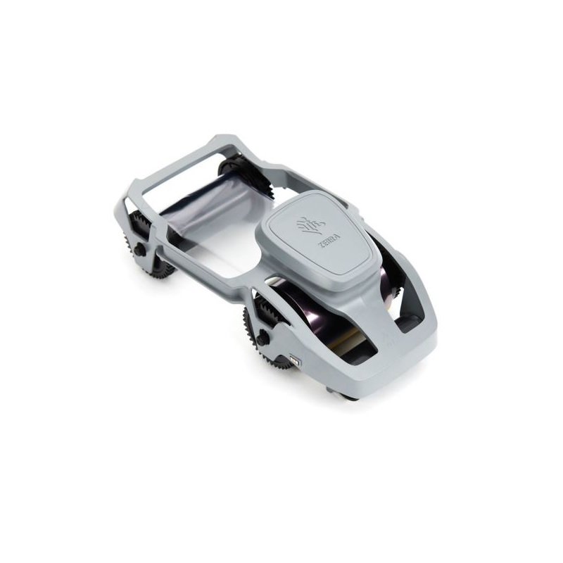 Picture of Zebra ZC350 4-color ribbon/dye film (YMCKLL). Zebra 800350-563EM / 800350-563EM. ZEB-800350563EM